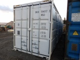 40' Storage Container w/ 4 Side Doors & 1 End Door, Single Use Container