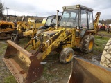 JCB 1400B 2wd Loader Backhoe, Diesel, Extendahoe, Runs And Works Decent For
