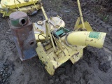 John Deere L&G Snowblower, Deck, 2 Cylinder Gas Tank