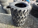 (4) Unused 10-16.5 SSL Tires