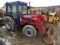 Universal DTC 4wd Tractor w/ Cab & Loader, Diesel, Rear Remote, 652 Hours S
