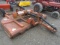 Rhino TW120 10' Pull Type Rotary Mower, Big Gearboxes, Hydraulic Lift Cylin