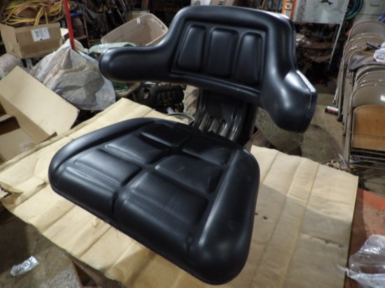 New Black Universal Suspension Seat