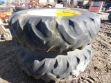 Goodyear 18.4-38 Clamp On Duals w/ Some Hardware