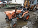 Kubota B6100 2wd Compact Tractor, Diesel, Hydro, Rops, 3pt, Pto, New Rear T