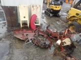 Lot Of Tractor Radiators, Tin Work, Cast Iron Parts