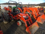 Kubota BX25D 4wd Compact Loader Backhoe, Diesel, Hydro, Good Running And Dr