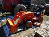 Kubota BX2350 4wd Compact Tractor w/ Loader & 60