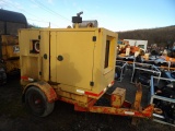 Towable Water Pump With John Deere 4045D Engine, 3985 Hours, Operating Cond