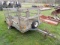 Single Axle Trailer, No Paperwork, One Flat Tire But It Comes With A Good S