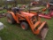 Kubota B9200 4wd Compact Tractor w/ BF350 Loader, Hydro, 523 Hours Showing,