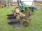 Oliver 365 3x Plow w/ Coulters, 3pt