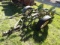 John Deere 2x Trailer Plow, Coulters, Round Spoke Wheels