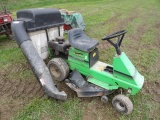 Lawn Boy Rear Engine Riding Mower w/ Bagger, Running Condition Unknown