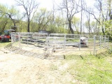 New 11 Piece Corral System, Includes (10) 12' 6 Bar Corral Panels & (1) Swi