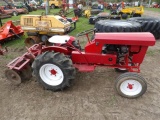 Speedex Garden Tractor w/ 3pt Disc & Drawbar, Runs & Drives Good, Electric