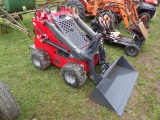 EGN 380 Mini Ride On Skid Steer, 23 Hp V Twin Gas Engine, 46