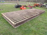 8'x21' Cattle Guard In-Ground Driveway Gate