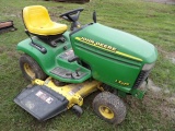 John Deere LX277 Riding Mower, Runs & Drives But Needs An Electric Pto Clut