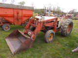 David Brown 990 Diesel Tractor w/ Loader, Firestone 16.9-30 Tires, 5816 Hou