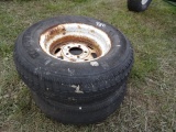 205/75R14 Tires On 5 Lug Rims