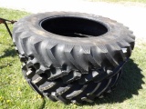 Pair Of New Titan 16.9-38 Tractor Tires