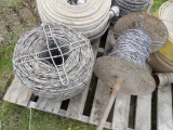(3) Rolls Of Barb Wire