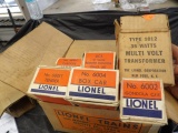 Lionel Set Box Numbers: 1012 600T, 6002, 6004, 6007