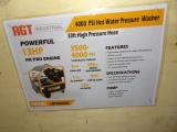 Agrotk HPW4000 Hot Water Pressure Washer, 4000 PSI, 13 Hp Gas Powered