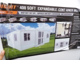 Diggit 400 Sq Ft Expandable Modular House w/ Bathroom, Folds Up To Legal Wi