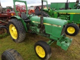 John Deere 1050 2wd Compact Tractor, Power Steering, Turbo Diesel, Runs Goo