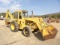 White 4-78 Mighty Hoe 4wd Loader Backhoe, 6 Cylinder Diesel That Runs Great