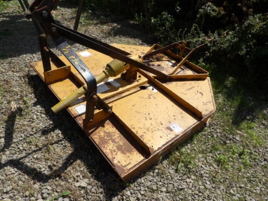 King Kutter 5' 3pt Rotary Mower, Missing Tailwheel & Front Half Of Pto