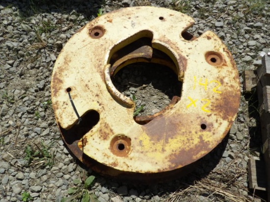 John Deere Wheel Weights, Sold By The Piece Times 2