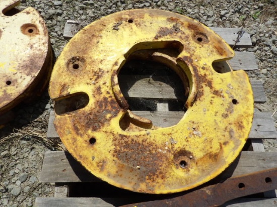John Deere Wheel Weights, Sold By The Piece Times 2