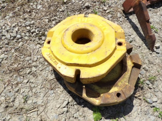 John Deere M2729T Wheel Weights Off 320 /330 2 Cylinder Tractor, Sold By Th