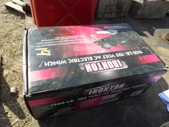 Ironton 1500 LB Electric Winch