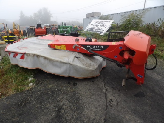 Kuhn FC244R 3pt Disc Mower w/ Conditioning Rolls, Nice Clean Unit Local Far