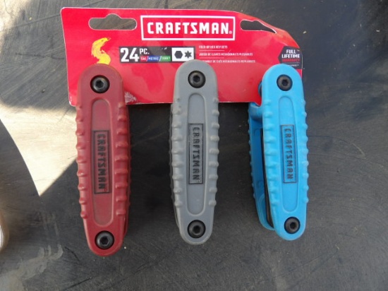 Craftsman Fold Up Hex Key Set