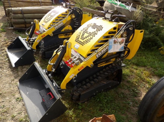EGN EG360 Mini Track Skid Steer, Gas Powered, Dingo Style Quick Attach Buck