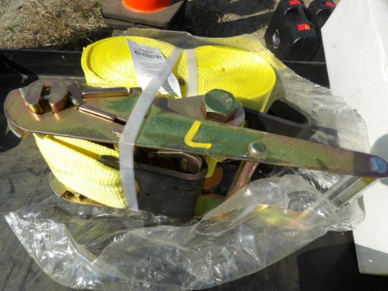 4"x30' Ratchet Strap