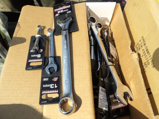 16 pc Metric Wrench Set