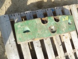 John Deere A5348R Front Slab Weight