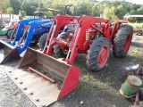 Fiat 666DT 4wd Tractor w/ Quick Attach Loader, Dual Remotes, 540 Pto, 4930
