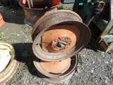 (2) 5.50-16 5 Bolt Front Rims
