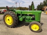 John Deere R Antique Tractor, Starts Good On The Pony Motor And Runs Excell