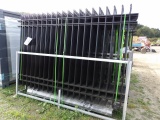 (20) Fen S 10' Galvanized Steel Fence Panels w/ Posts