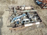 Pallet Of Ford Tractor Manifolds, Mufflers, John Deere 3pt Arm