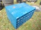 (2) Blue Bolt Bins