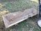 Cast Iron 3' Trough, Chipped